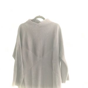 COS oversized batwing wool sweater. Medium. Navy.
